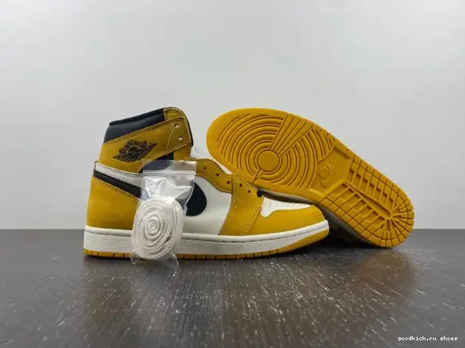 Rep Yellow High OG Air Ochre Jordan 1 DZ5485-701 0412